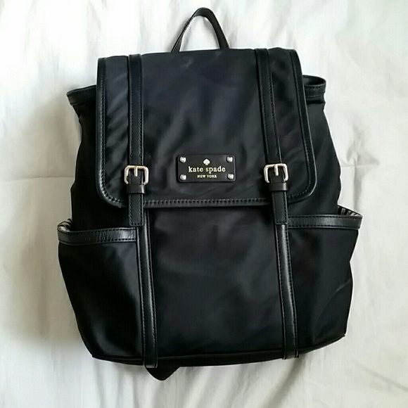 kate spade backpack with side pockets